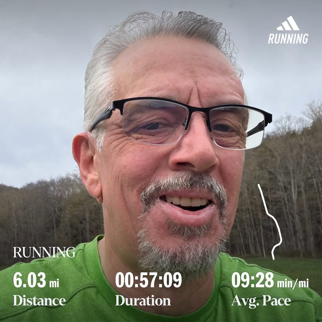 Nice long run today. Perfect weather for it too.