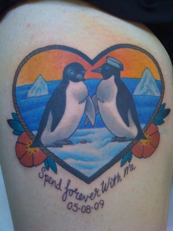 Heart Penguins
