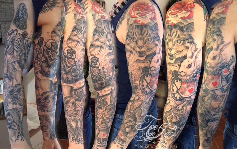 Alice in Wonderland Sleeve