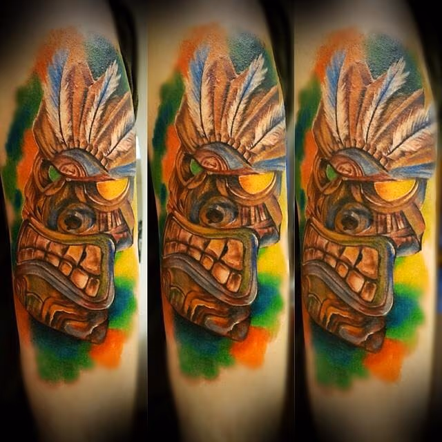 Tiki mask