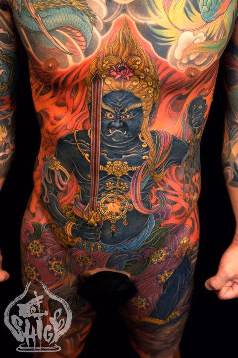 Torso tattoo