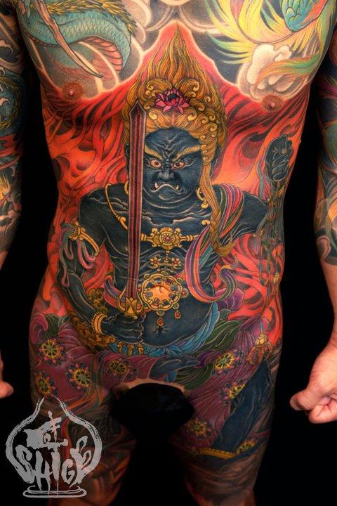 Torso tattoo