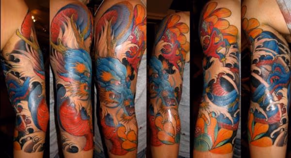 Chinese Dragon Sleeve